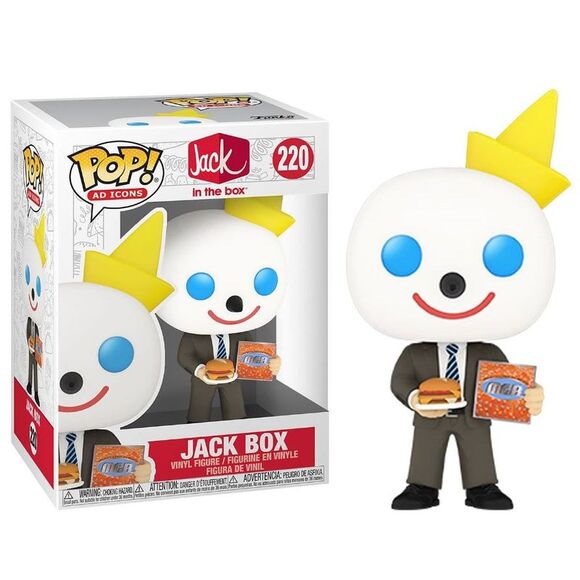 Jack Box (Jack In The Box) Funko Pop! Ad Icon - Picture 1 of 1